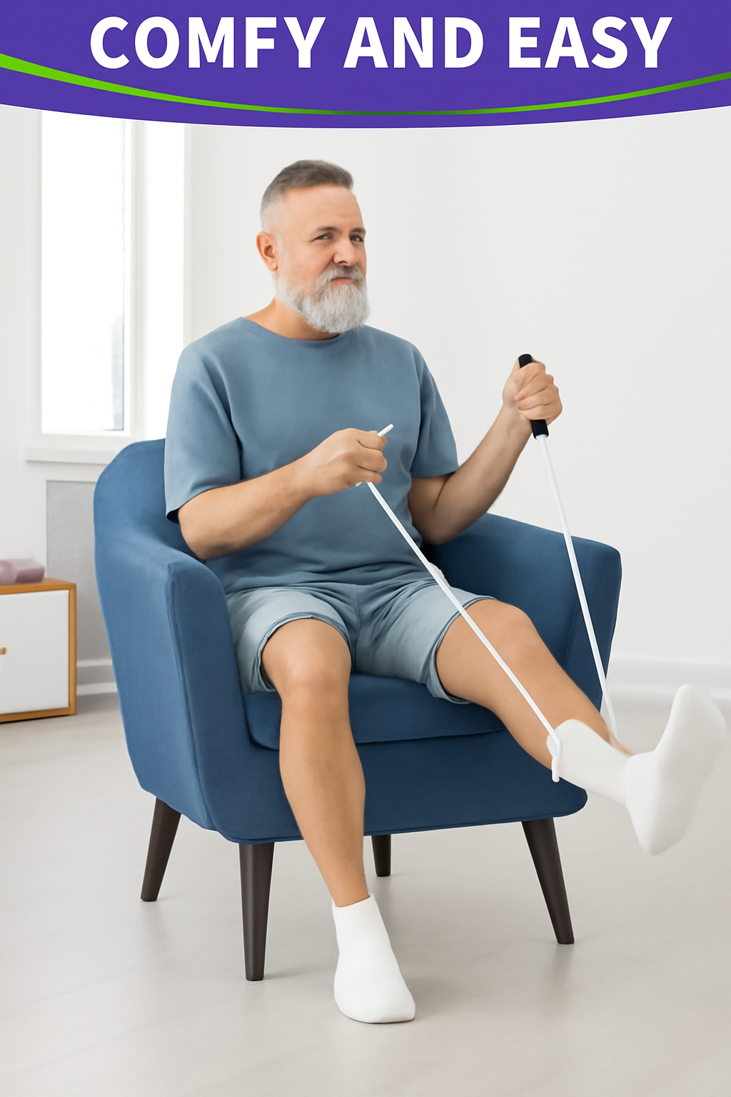 U-Shape Sock Helper – Perfect for Compression & Regular Socks