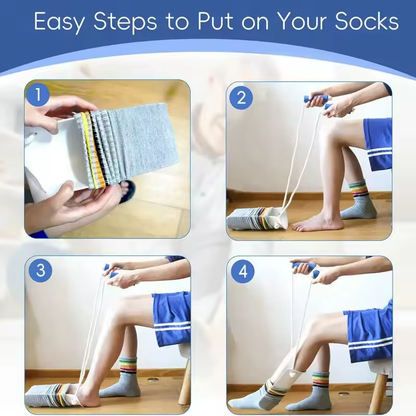 U-Shape Sock Helper – Perfect for Compression & Regular Socks